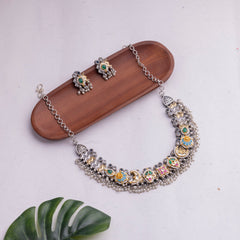 Antique Jewellery Necklace and Earrings - JJCN163