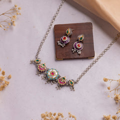 Antique Jewellery Necklace and Earrings – JJCN176