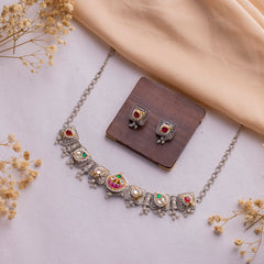 Antique Jewellery Necklace and Earrings – JJCN178