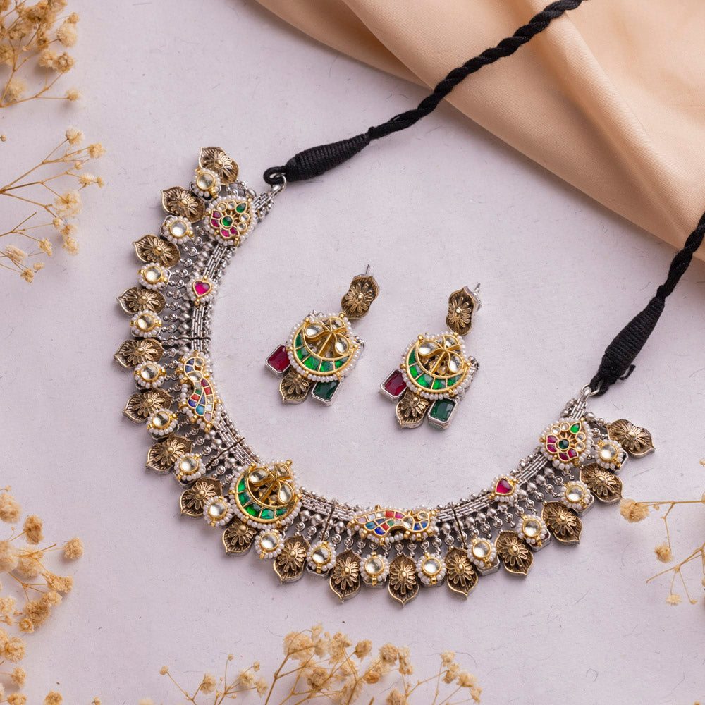 Antique Jewellery Necklace and Earrings – JJCN183