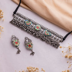 Antique Jewellery Necklace and Earrings – JJCN184