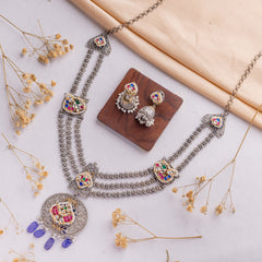 Antique Jewellery Necklace and Earrings - JJCN217