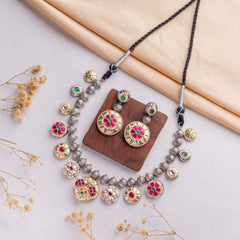 Antique Jewellery Necklace and Earrings - JJCN220