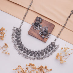 Antique Jewellery Necklace and Earrings - JJCN234