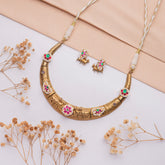 Antique Jewellery Necklace and Earrings - JJCN242