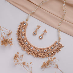 Antique Jewellery Necklace and Earrings JJCN246