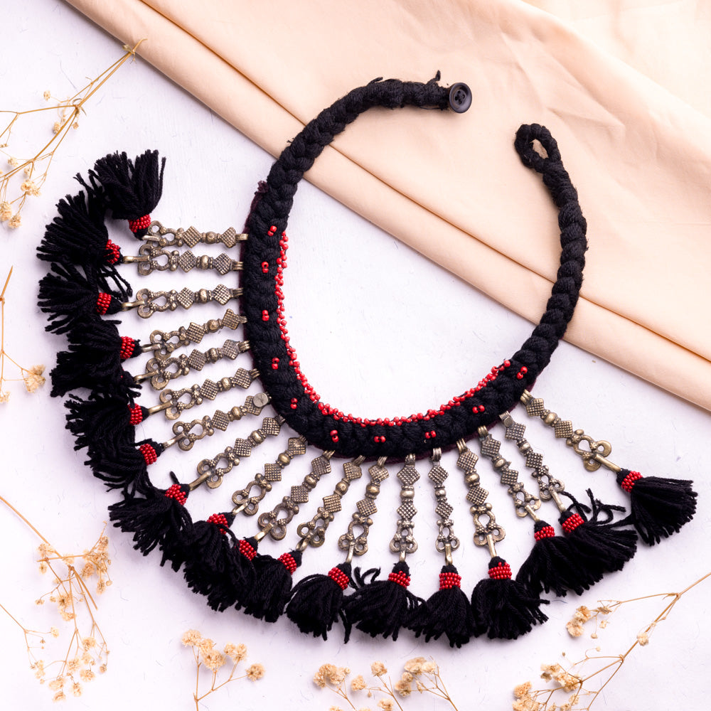 Antique Jewellery Necklace - JJCNN113