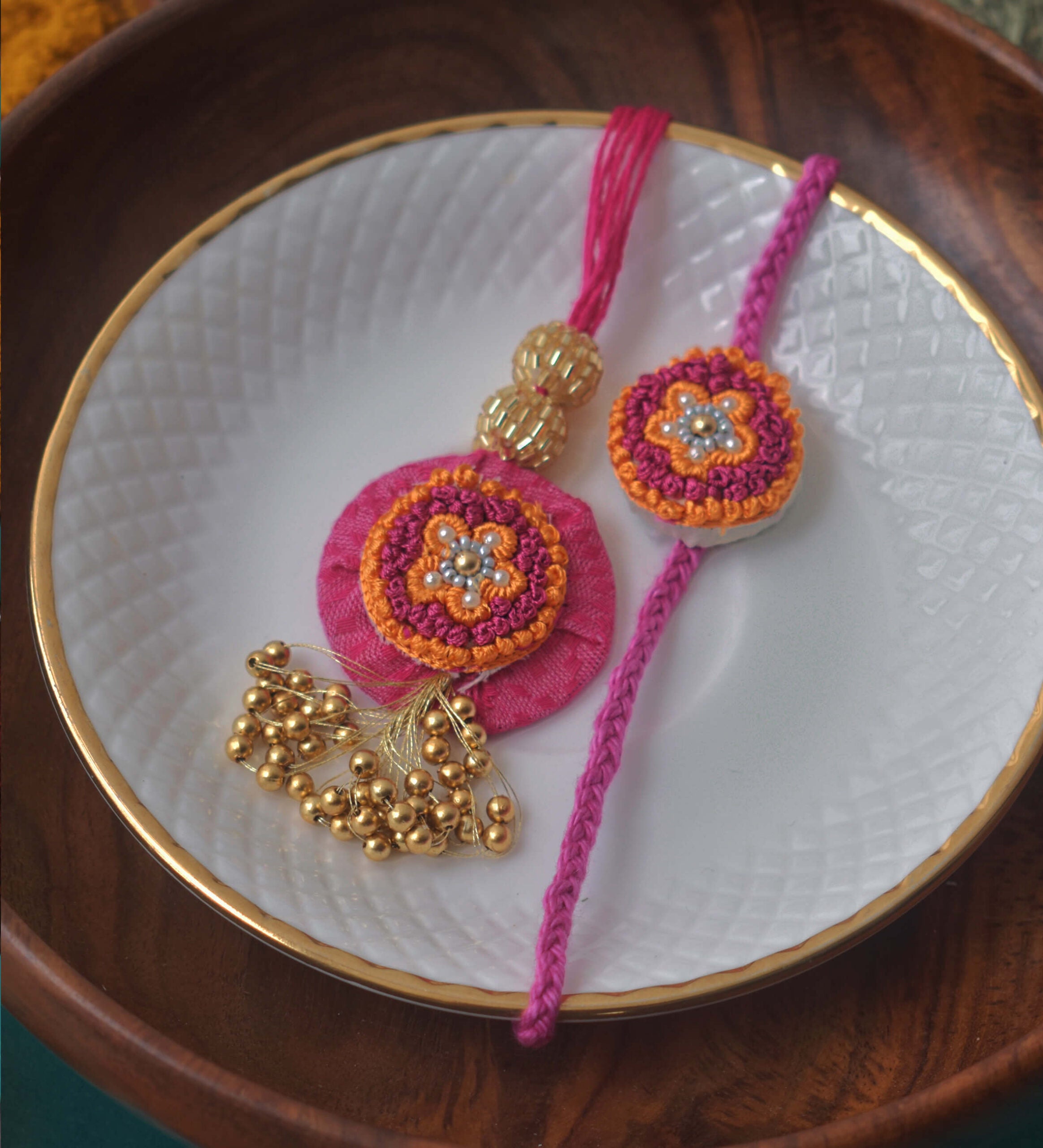 Vedic Rakhi Pairs - VRC012