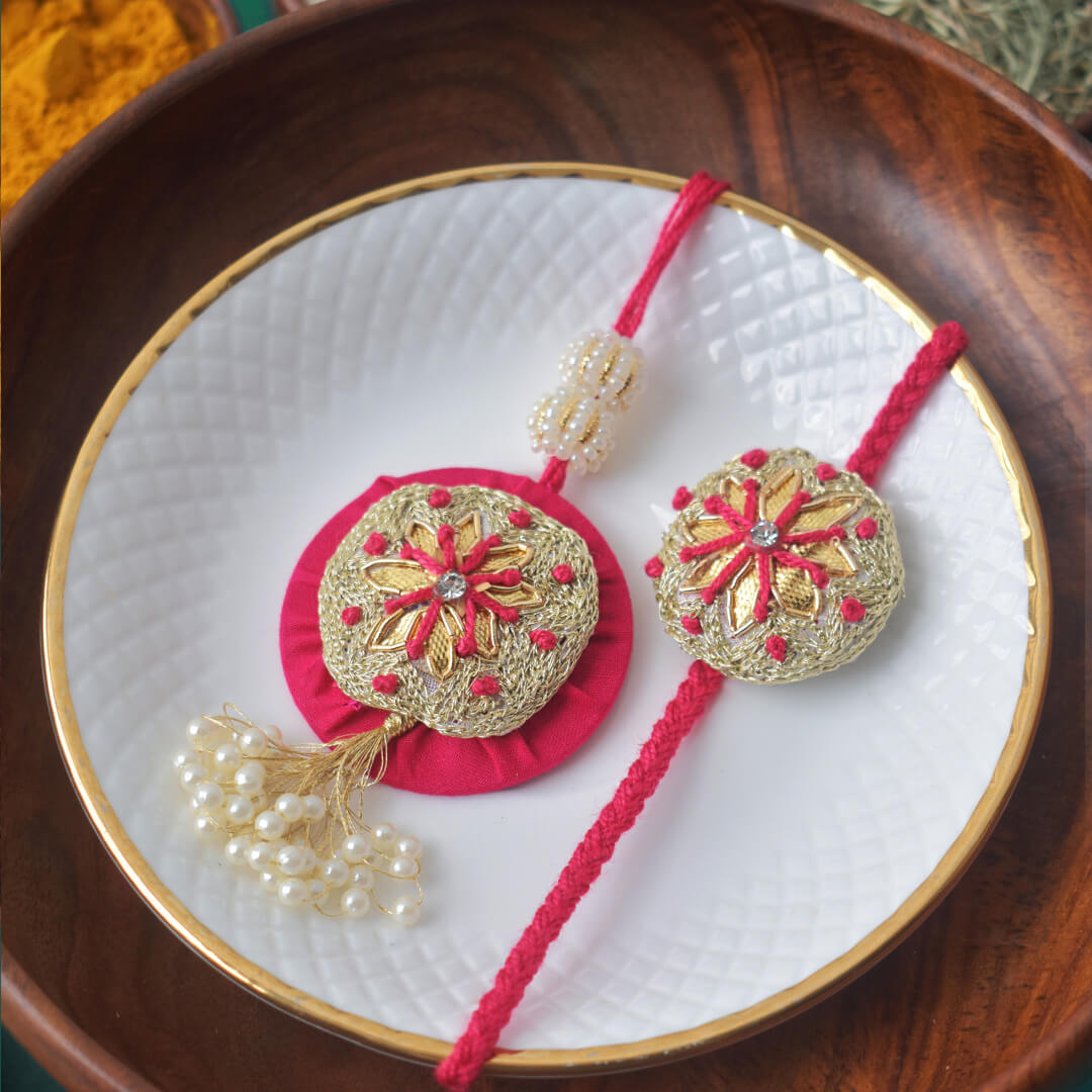 Vedic Rakhi Pairs - VRC020