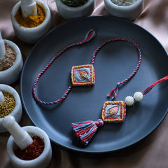 Vedic Rakhi Pairs - VRC043