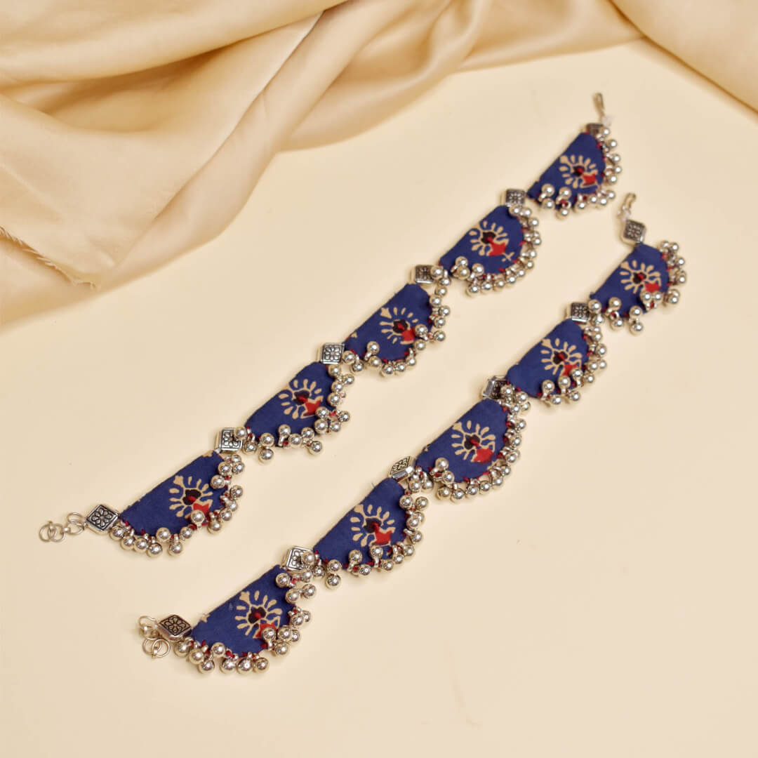 Fabric Jewellery Anklet - CJCA005