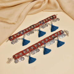 Fabric Jewellery Anklet - CJCA006