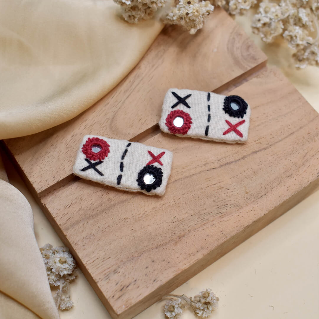 Fabric Jewellery Earring - CJCE008