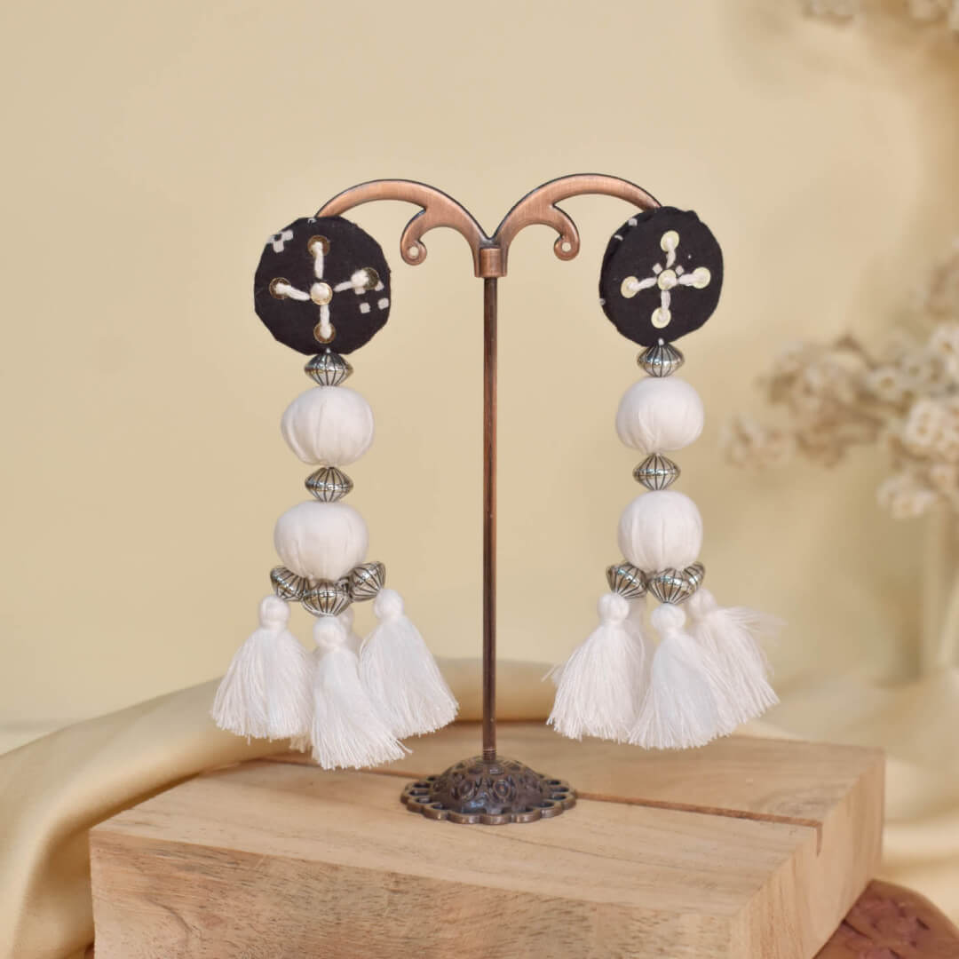 Fabric Jewellery Earring - CJCE011