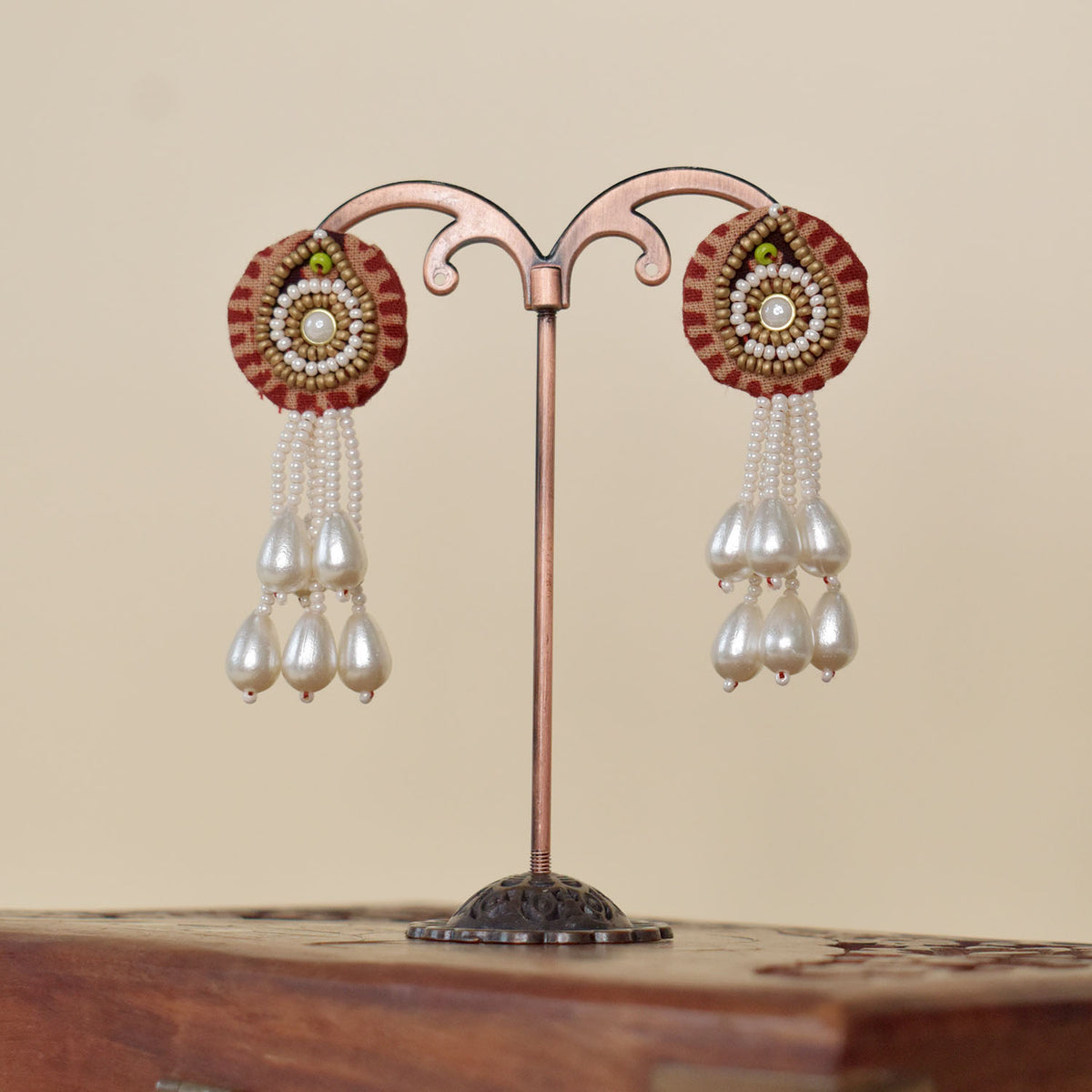 Fabric Jewellery Earring - CJCE026