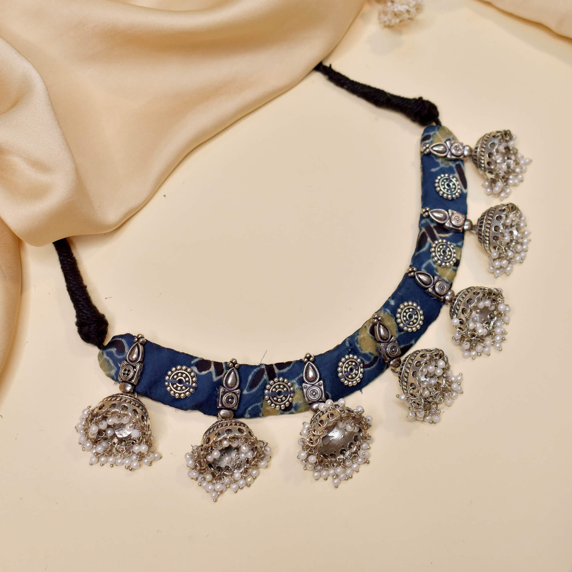 Fabric Jewellery Necklace - CJCN001