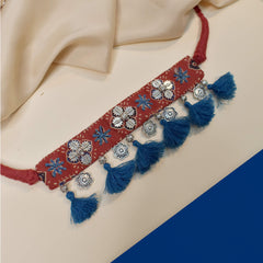 Fabric Jewellery Necklace - CJCN006