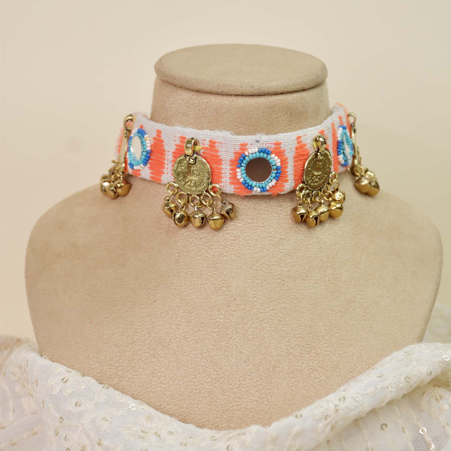 Fabric Jewellery Set - CJCS025