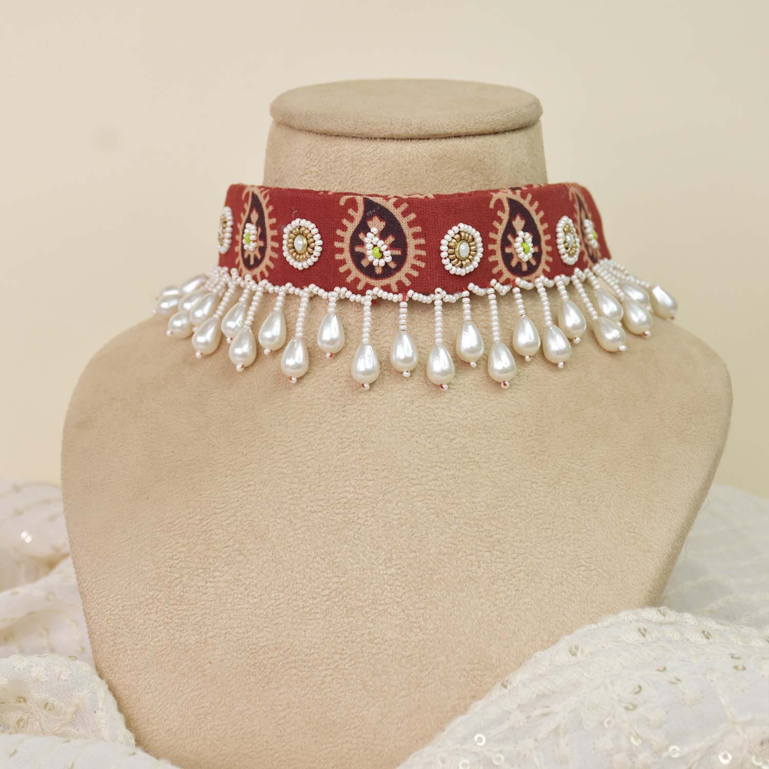 Fabric Jewellery Set - CJCS026