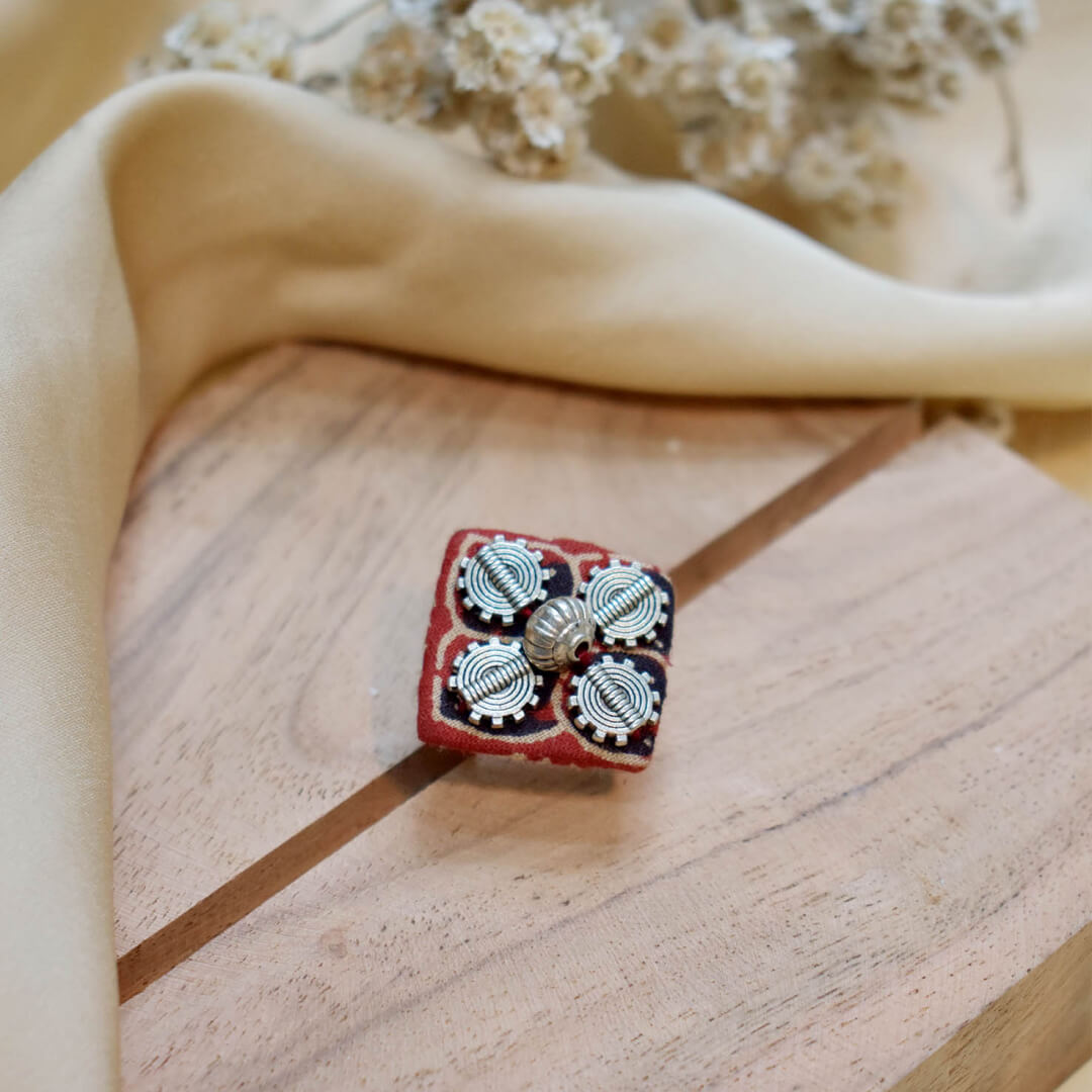 Fabric Jewellery Ring - CJCR006