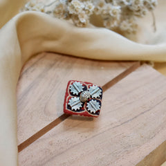 Fabric Jewellery Ring - CJCR006