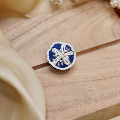 Fabric Jewellery Ring - CJCR009
