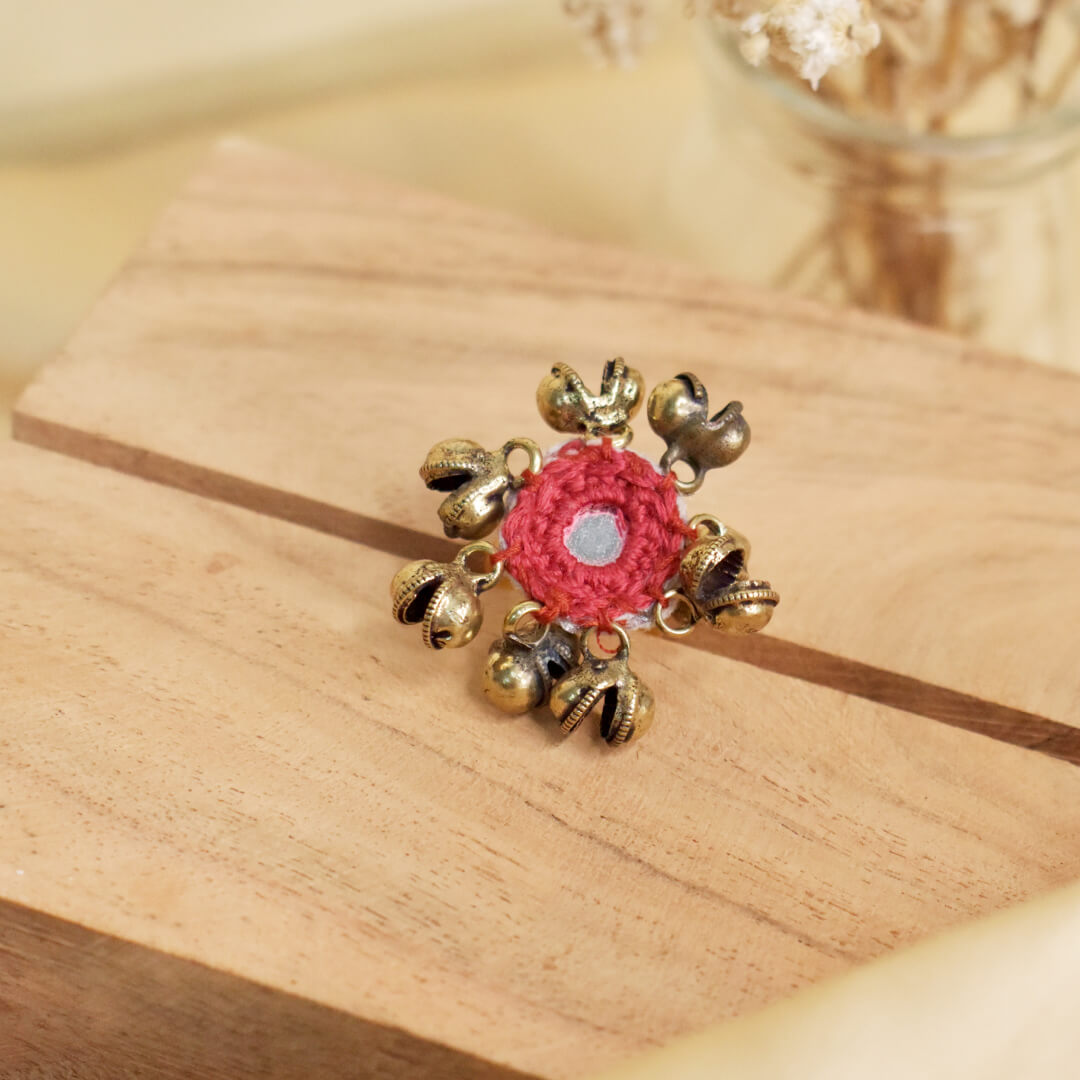 Fabric Jewellery Ring - CJCR010