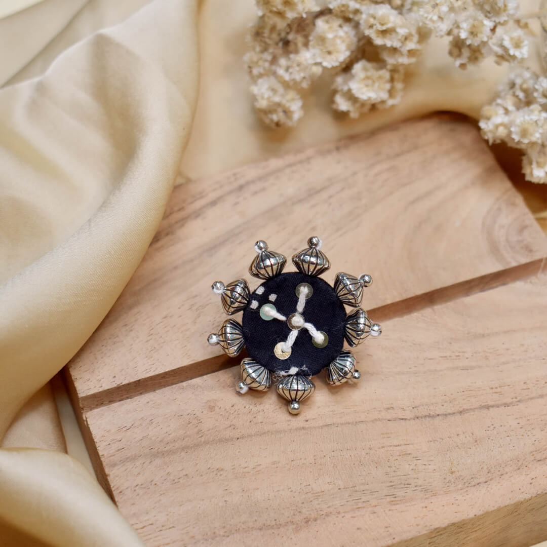 Fabric Jewellery Ring - CJCR011