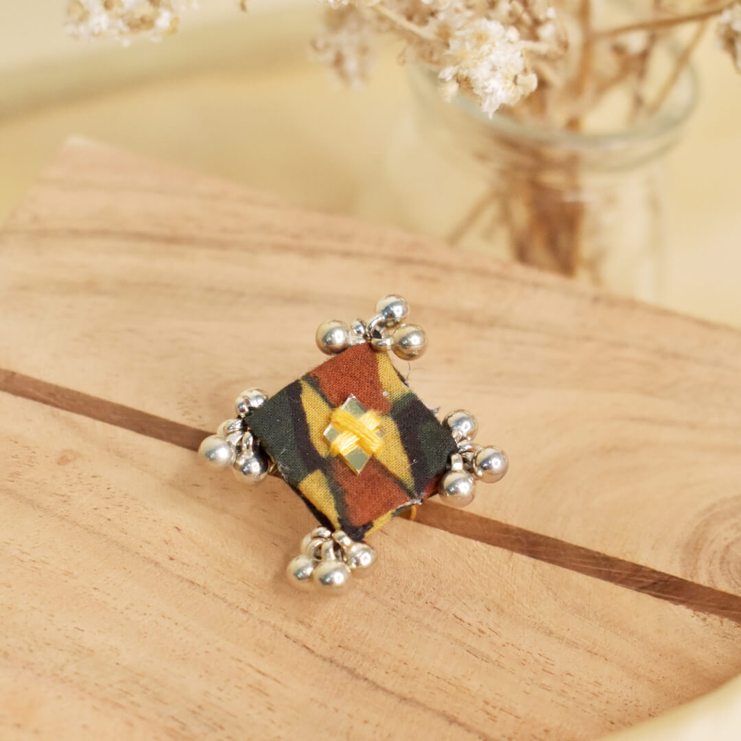 Fabric Jewellery Ring - CJCR012