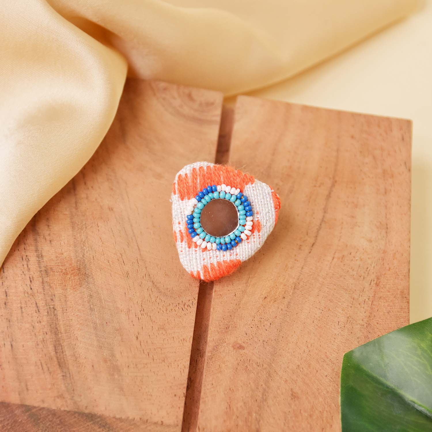 Fabric Jewellery Ring - CJCR025
