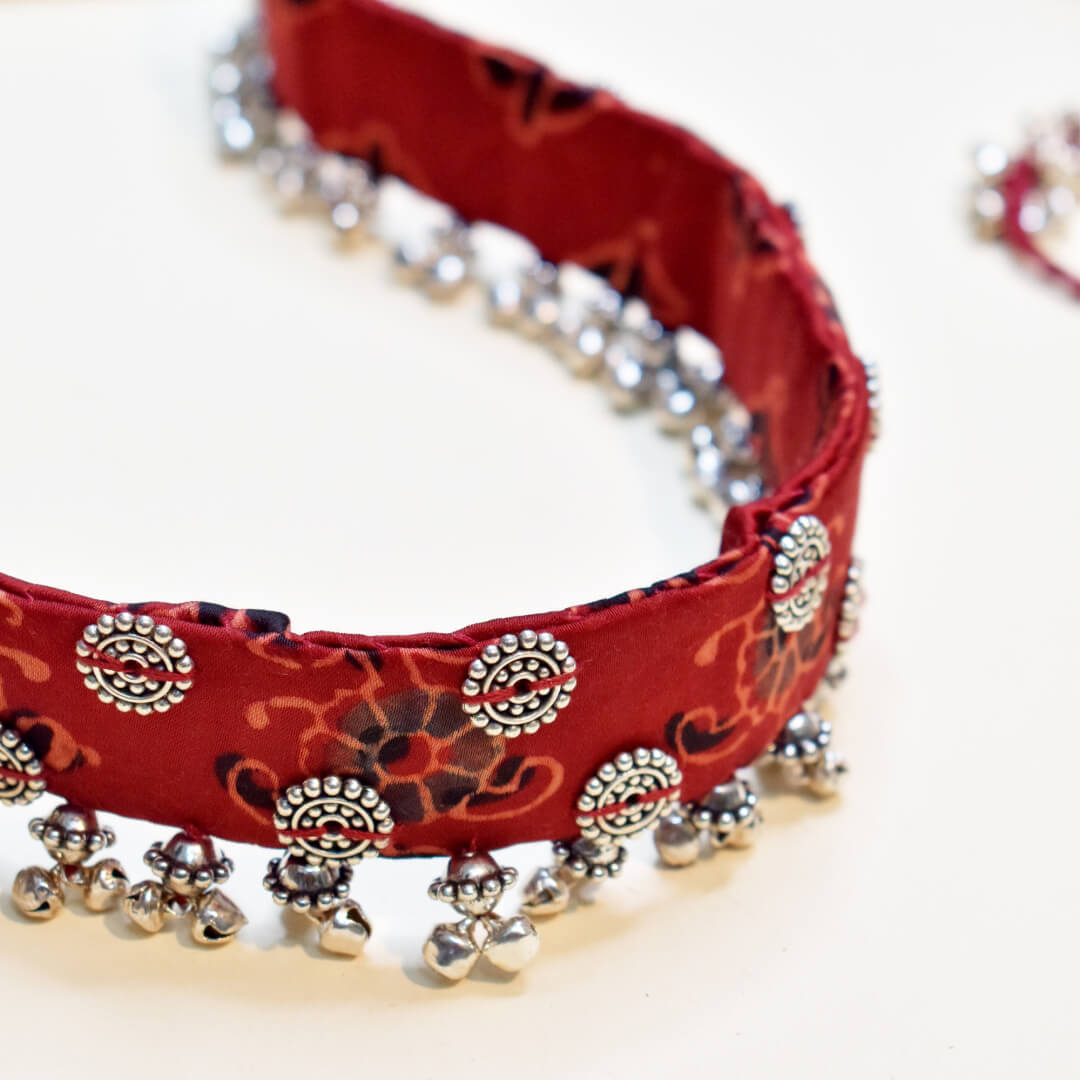 Fabric Jewellery Waist Belt - CJCW002