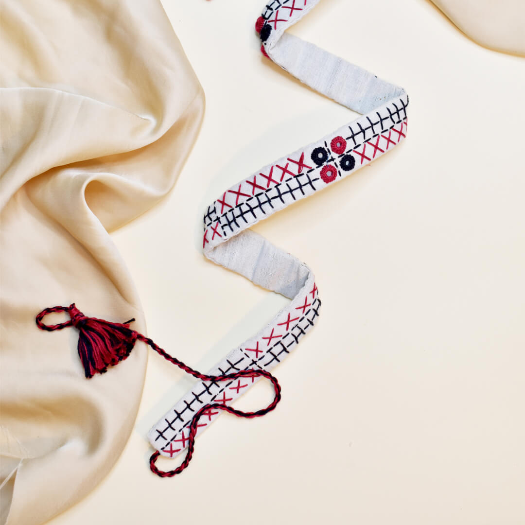 Fabric Jewellery Waist Belt - CJCW008