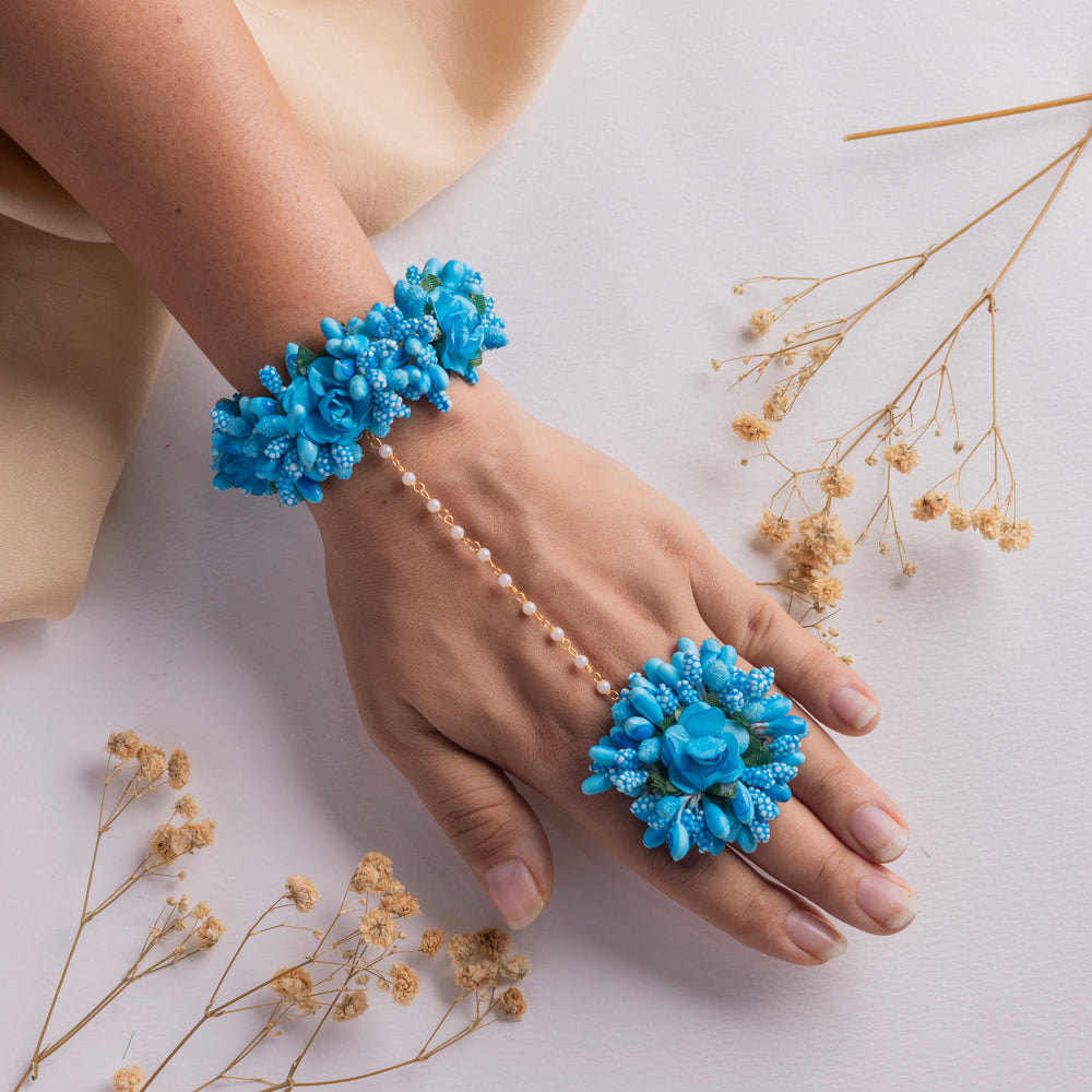 Handmade Floral Hathphool (Set of 2) - FFC006