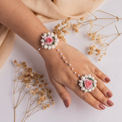 Mogra &amp; Rose Floral Hathphool - FFC013