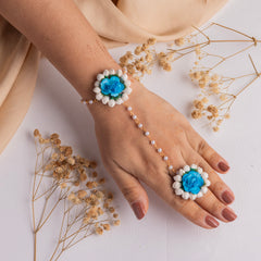 Mogra &amp; Rose Floral Hathphool - FFC013