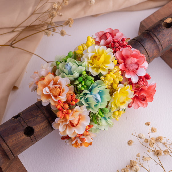 Adjustable Floral Bracelets (Set of 2) - FFC018