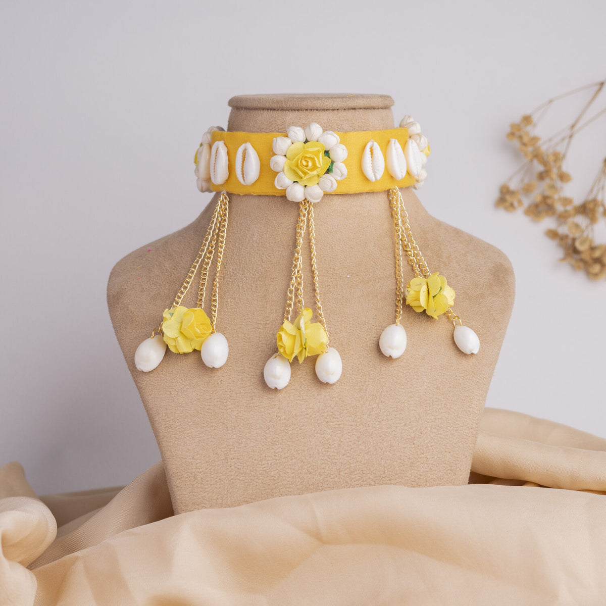 Afreen floral jewellery set necklace