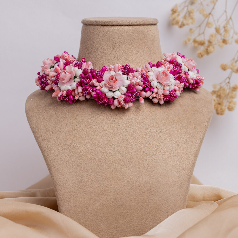 Raabta floral jewellery set necklace
