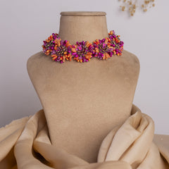 Vrishti floral jewellery set necklace