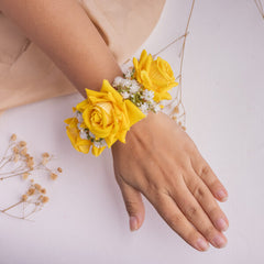 Tanirika floral jewellery set hathphool