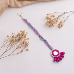 Aaeena IV floral jewellery set tikka