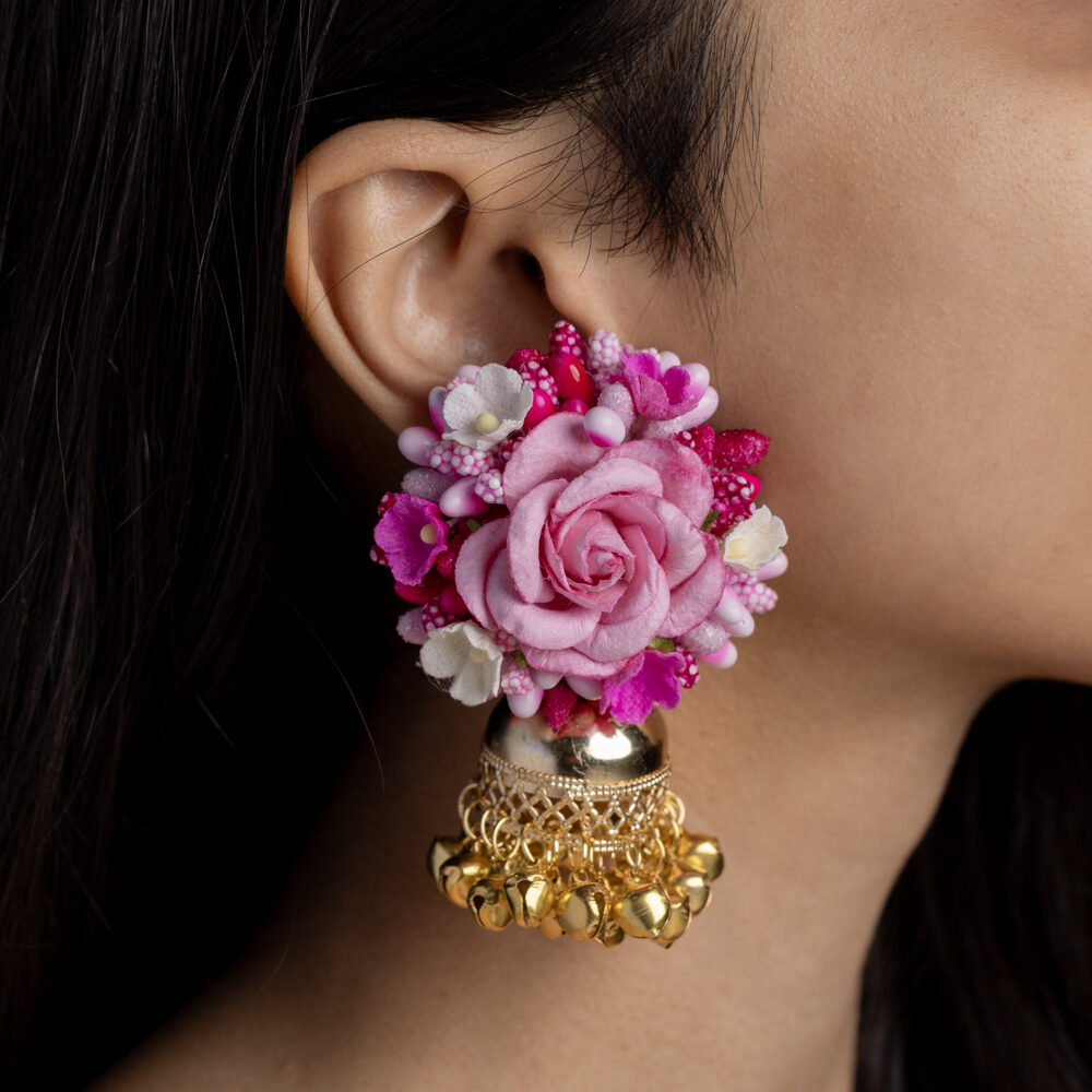 Suroor floral jewellery set earrings