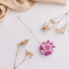 Suroor floral jewellery set tikka