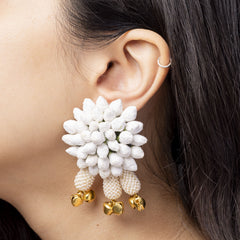 Khisht floral jewellery set earrings