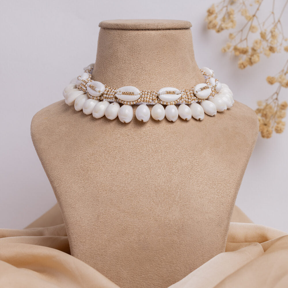 Zarf floral jewellery set necklace