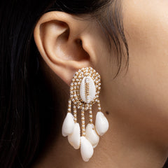 Zarf floral jewellery set earrings