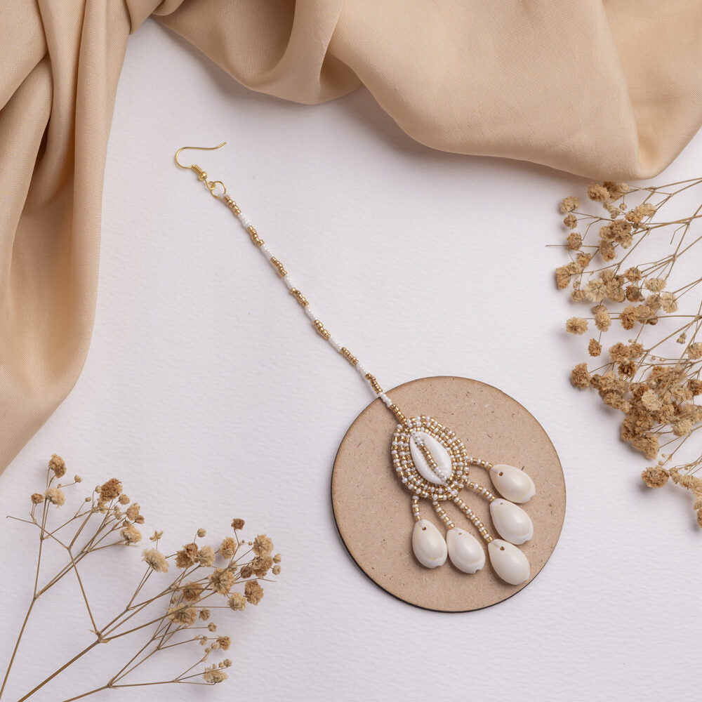 Zarf floral jewellery set tikka