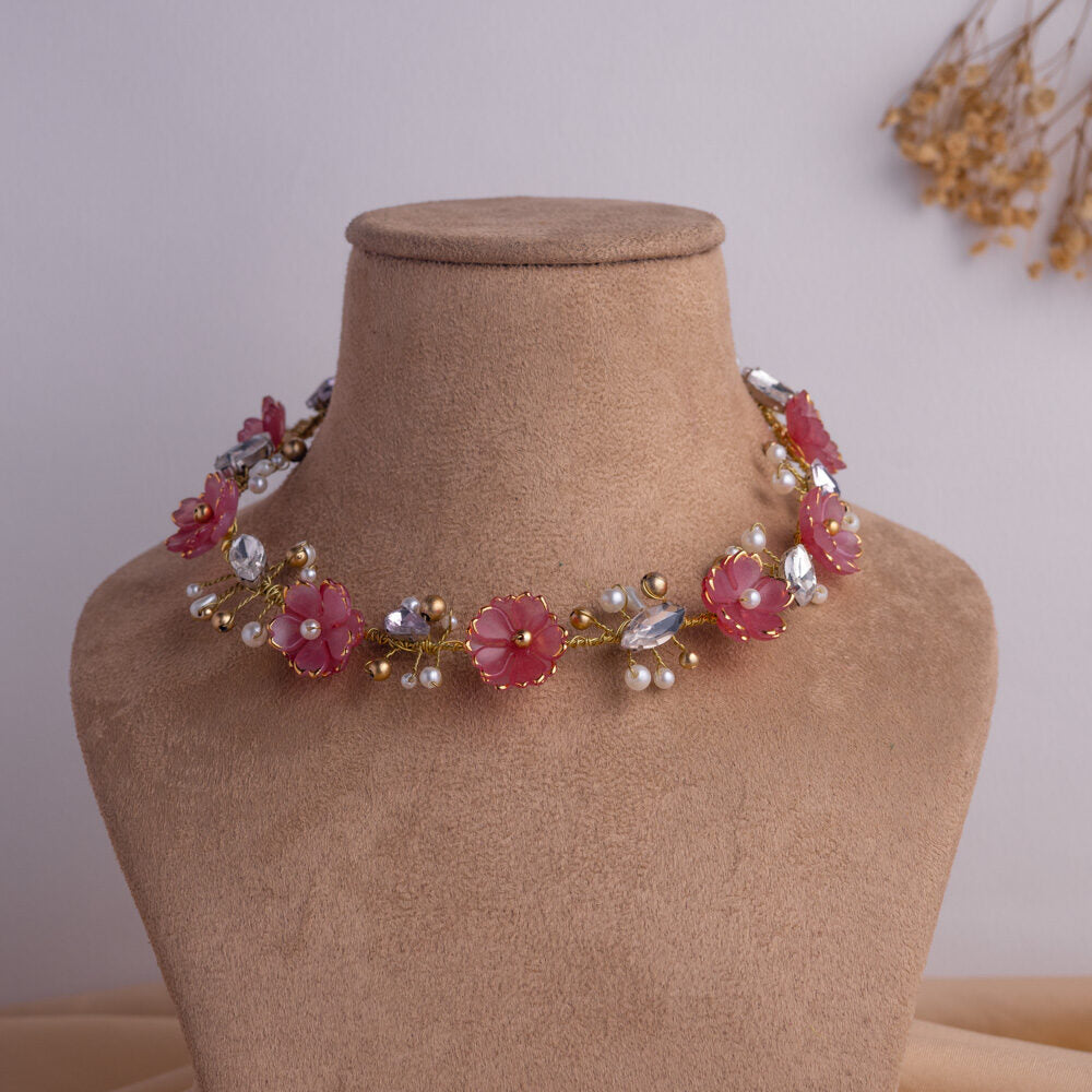 Inaayat floral jewellery set necklace