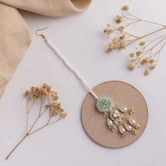 Naaz floral jewellery set tikka