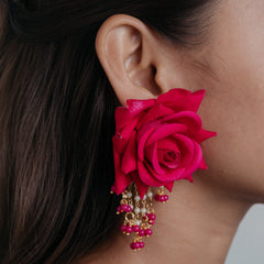 Ehsaas floral jewellery set earrings